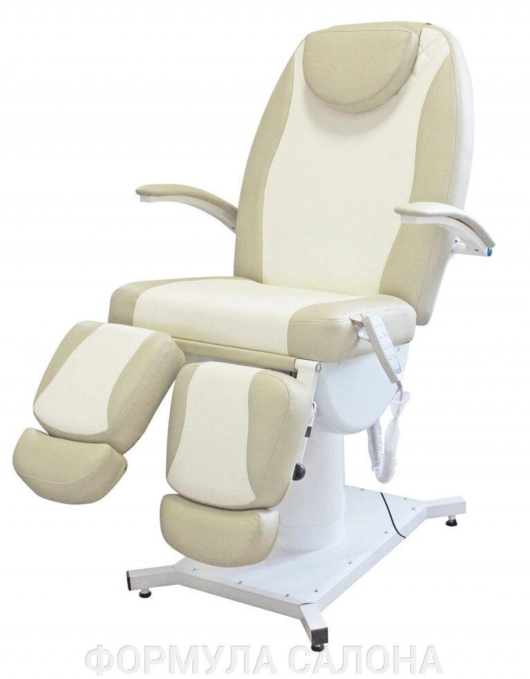 Педикюрное косметологическое кресло «Анюта» электропривод, 5 моторов (высота 620 - 1000 мм) от компании ФОРМУЛА САЛОНА - фото 1
