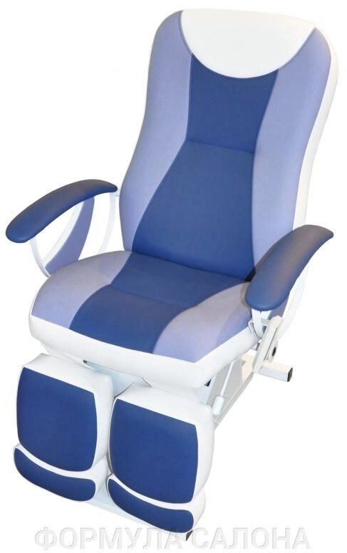 Педикюрное косметологическое кресло «Ирина» 1 электромотор (высота 550 - 850 мм) от компании ФОРМУЛА САЛОНА - фото 1