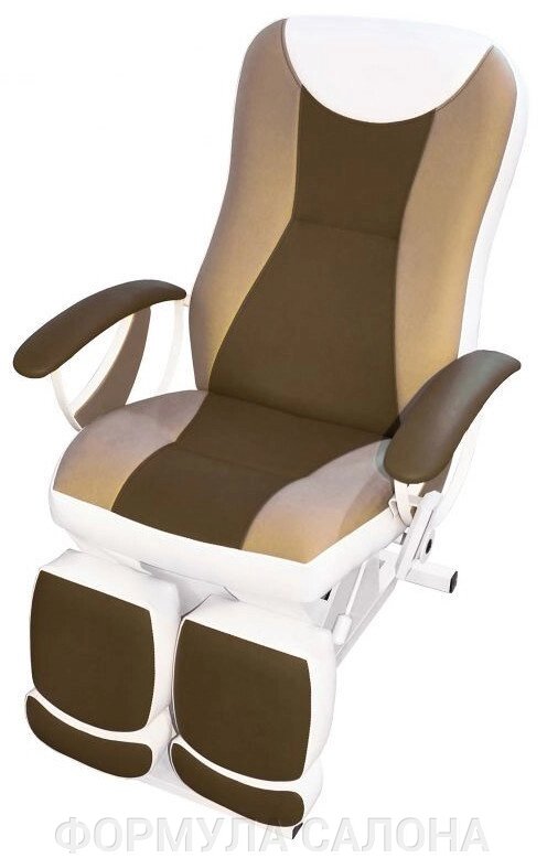 Педикюрное косметологическое кресло Ирина (Электропривод, 4 мотора) (высота 550 - 850м) от компании ФОРМУЛА САЛОНА - фото 1