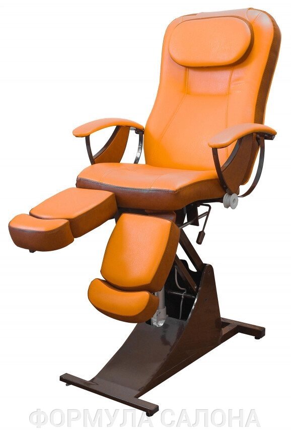 Педикюрное косметологическое кресло «Ирина» гидравлическое (высота 550 - 850мм) от компании ФОРМУЛА САЛОНА - фото 1