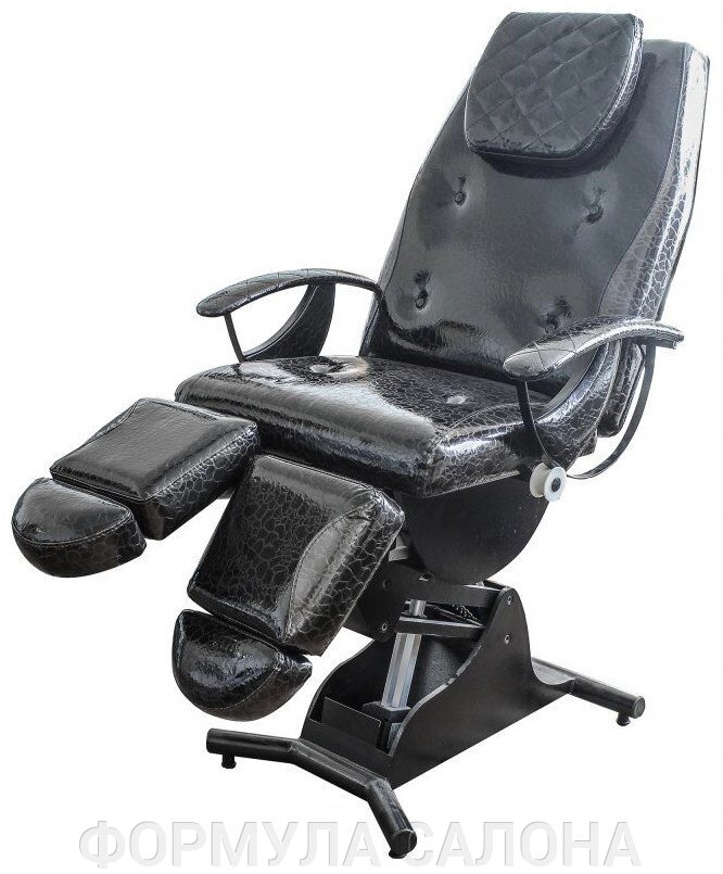 Педикюрное косметологическое кресло НАДИН (Электропривод, 3 мотора) (высота 530 - 800мм) от компании ФОРМУЛА САЛОНА - фото 1
