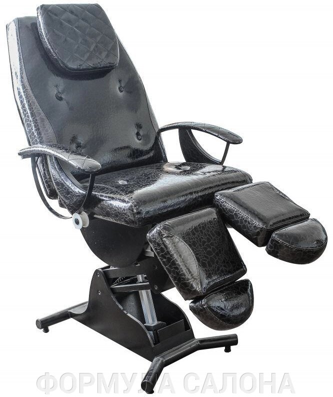 Педикюрное косметологическое кресло «Надин» (электропривод, 4 мотора) (высота 530 - 800мм) от компании ФОРМУЛА САЛОНА - фото 1