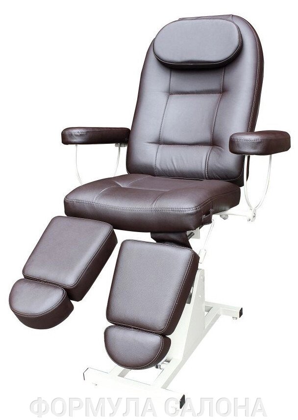 Педикюрное косметологическое кресло «Татьяна» (электропривод, 1 мотор) (высота 620 - 910мм) от компании ФОРМУЛА САЛОНА - фото 1