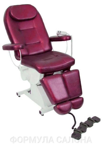 Педикюрное косметологическое кресло ТАТЬЯНА (Электропривод, 3 мотора)(высота 640 -  890 мм) от компании ФОРМУЛА САЛОНА - фото 1