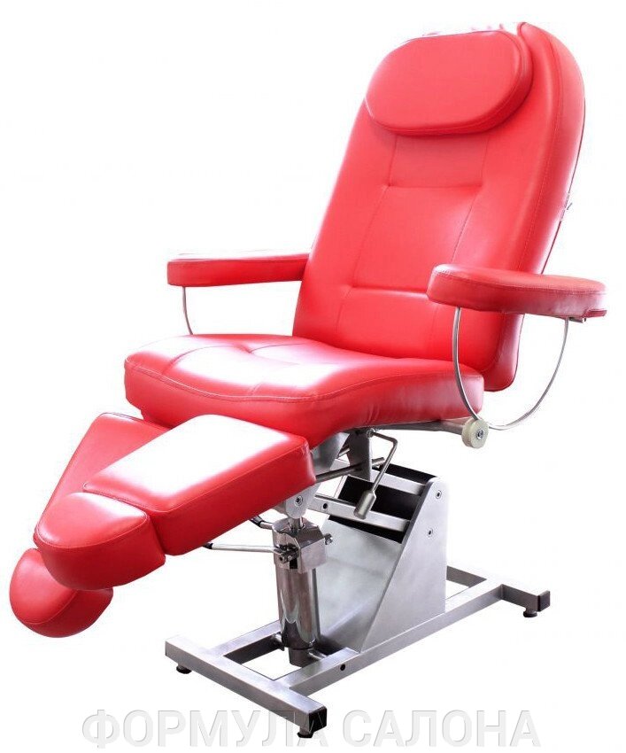 Педикюрное косметологическое кресло «Татьяна» (гидравлическое) (высота 670 - 850мм) от компании ФОРМУЛА САЛОНА - фото 1