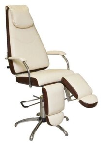 Педикюрное кресло «Милана»гидравлическое с опорами под ноги) (высота 460 - 590 мм)