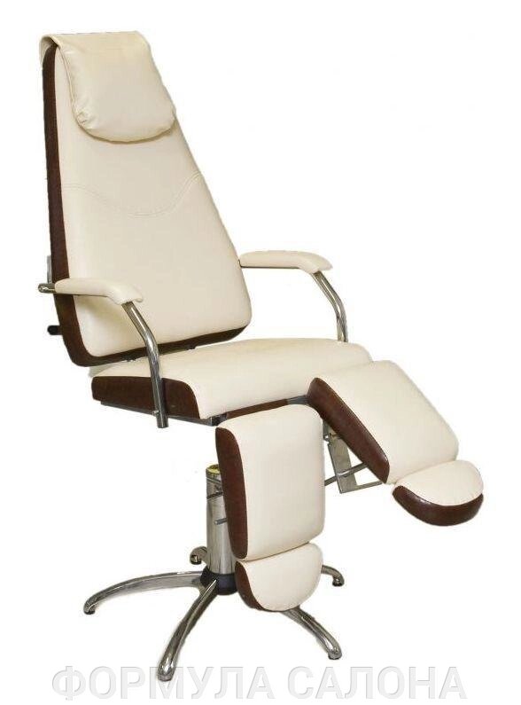 Педикюрное кресло «Милана» (гидравлика) (высота 460 - 590мм) от компании ФОРМУЛА САЛОНА - фото 1