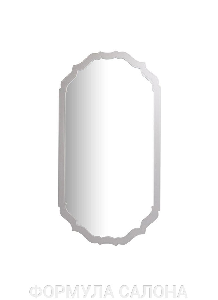 Зеркало "РИМИНИ ОВАЛ" белое от компании ФОРМУЛА САЛОНА - фото 1