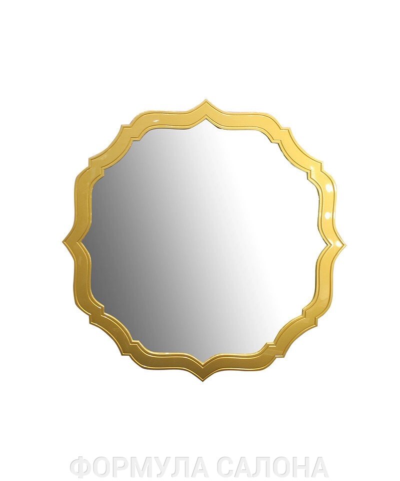 Зеркало "РИМИНИ" золотое от компании ФОРМУЛА САЛОНА - фото 1