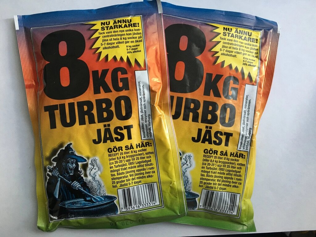 Дрожжи сухие активные Turbo 8 JAST от компании КВН24.РУ - фото 1