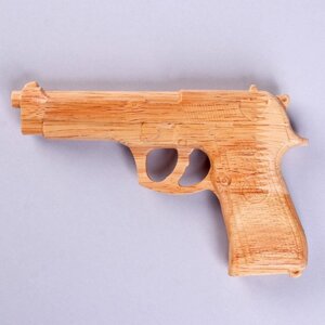 Детское деревянное оружие «Пистолет» 16,5 11 2 см