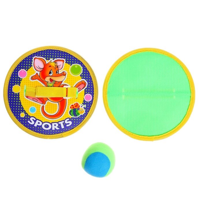 Игра «Липкий мяч», цвета МИКС от компании Интернет-магазин Сима-ленд - фото 1