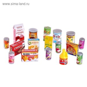 Игровой набор продуктов «Напитки и сладости»