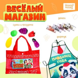 Игровой набор «Весёлый магазин» с фартуком