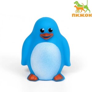 Игрушка пищащая "Пингвин" для собак, 7,5 х 6 см