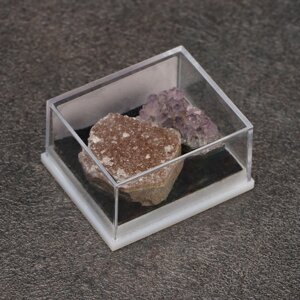 Камень, сувенир "Жеода сиреневая", 6 х 6 х 4см