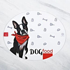 Коврик под миску Dog Food 35х28 см