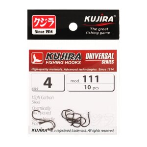 Крючки Kujira Universal 111, цвет BN,4, 10 шт.