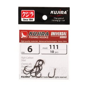 Крючки Kujira Universal 111, цвет BN,6, 10 шт.
