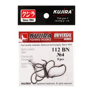 Крючки Kujira Universal 112, цвет BN,4, 8 шт.