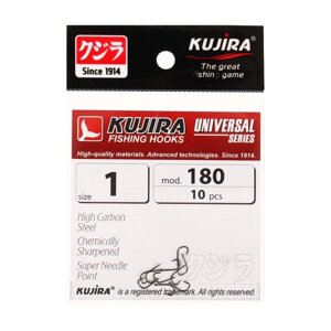 Крючки Kujira Universal 180, цвет BN,1, 10 шт.