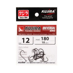 Крючки Kujira Universal 180, цвет BN,12, 10 шт.