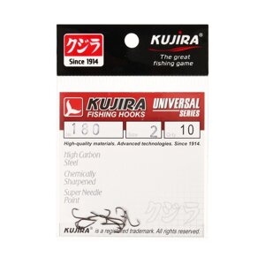 Крючки Kujira Universal 180, цвет BN,2, 10 шт.