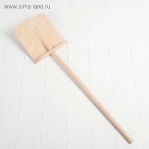 Лопата деревянная большая, размер: 72 14.5 см, d черенка: 1,4 см