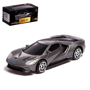 Машина металлическая FORD GT, 1:64, цвет серый