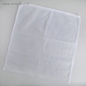 Мешок для стирки белья, 5056 см, цвет белый