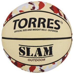 Мяч баскетбольный Torres Slam, B00065, размер 5