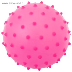 Мяч массажный, d=8 см, 15 г, цвет МИКС