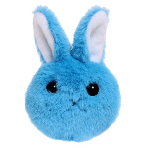 Мягкая игрушка-брелок «Зайчик», цвет голубой, 14 см