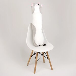 Мягкая игрушка «Котик», 90 см, цвет серый