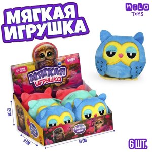 Мягкая игрушка "Совушка", МИКС