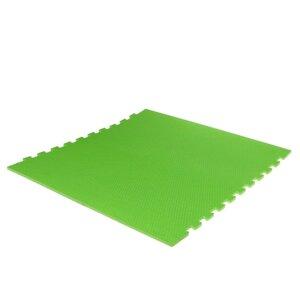 Мягкий пол универсальный «New-накат. Соты», цвет зелёный, 100 100 см, 14 мм
