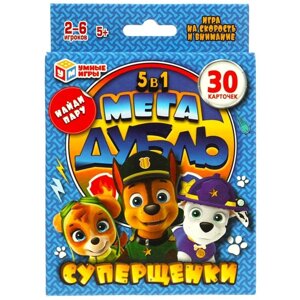 Настольная игра «Мега дубль», 2-6 игроков, 5+