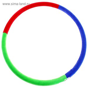 Обруч утяжелённый ONLITOP«Идеальный силуэт», d=80 см, 1,8 кг, цвета МИКС