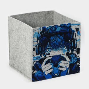 Органайзер для хранения «Аниме», 303030 см, 24 л, серый
