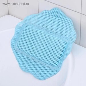 Подушка для ванны с присосками «Лотос», 3333 см, цвет МИКС