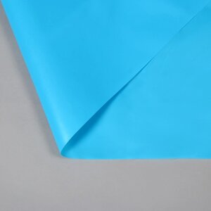 Плёнка полиэтиленовая, для пруда, толщина 350 мкм, 3 5 м, полурукав (1,5 м 2), голубая