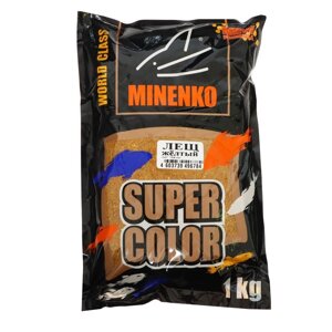 Прикормка MINENKO Super Color, Лещ Жёлтый, 1 кг