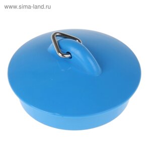 Пробка для ванны "АНИ Пласт" M300, 1 1/2", d=45 мм, голубая