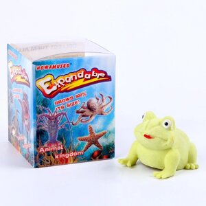 Растущая игрушка «Лягушка» 6 6 7,5 см