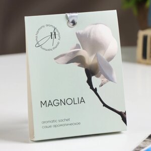 Саше ароматическое Spring "Magnolia", зелёный чай, магнолия и жасмин, 10 г