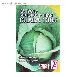 Семена Капуста белокочанная "Слава 1305", 0,5 г