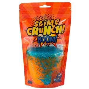Слайм Crunch-slime BOOM, с ароматом апельсина, 200 г