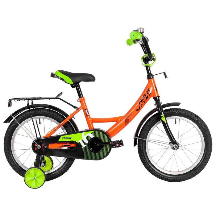 Велосипед 16" Novatrack VECTOR, цвет оранжевый от компании Интернет-магазин Сима-ленд - фото 1
