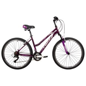 Велосипед 26" FOXX SALSA, цвет фиолетовый, р. 15"