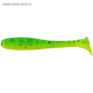 Виброхвост Helios Catcher Green Lime, 7 см, 7 шт. (HS-1-010)